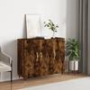 VidaXL Buffet Smoked Oak 90x34x80 Cm Engineered Wood 828089