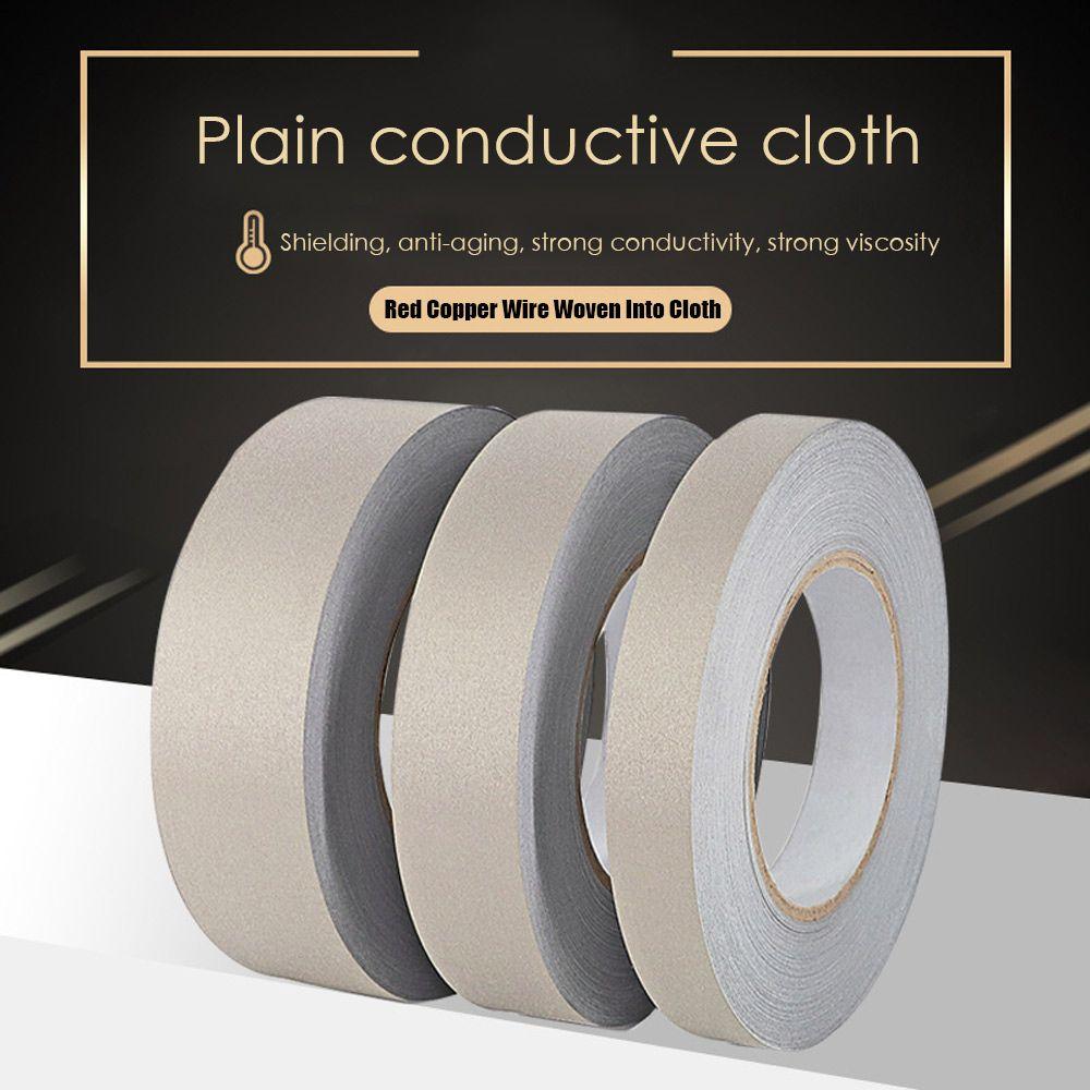 Silver Gray Conductive Tape Shielding Electromagnetic Wave Radiation-Proof Anti-interference