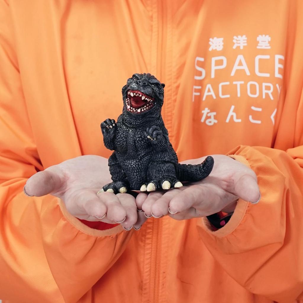 Mamegodzilla 1989 Мягкий виниловый комплект Reprint Мягкий виниловый неокрашенный сборочный комплект Non-Scale