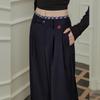 UNIFREE Women's Loose Drape Wide-Leg Trousers
