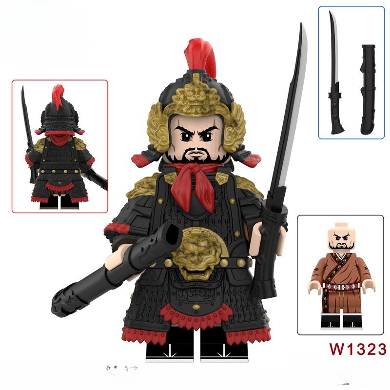 The Ancient Yue Fei Model Blocks MOC Bricks Set Gifts Toys for Children W1323-W1329