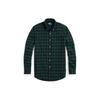 Polo FW22 Plaid Print Button-Down Long Sleeve Shirt Men Shirts Green MNPOWOV16822616-999