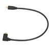 Кабель Micro HD Multimedia Interface 8K 60 Гц, правый угол, Micro HD Multimedia Interface, штекер-штекер, OD 4,0 мм
