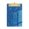 Writing Tablet Glitter Writing Clipboard With Low Profile Gold Clip File Folder  Student