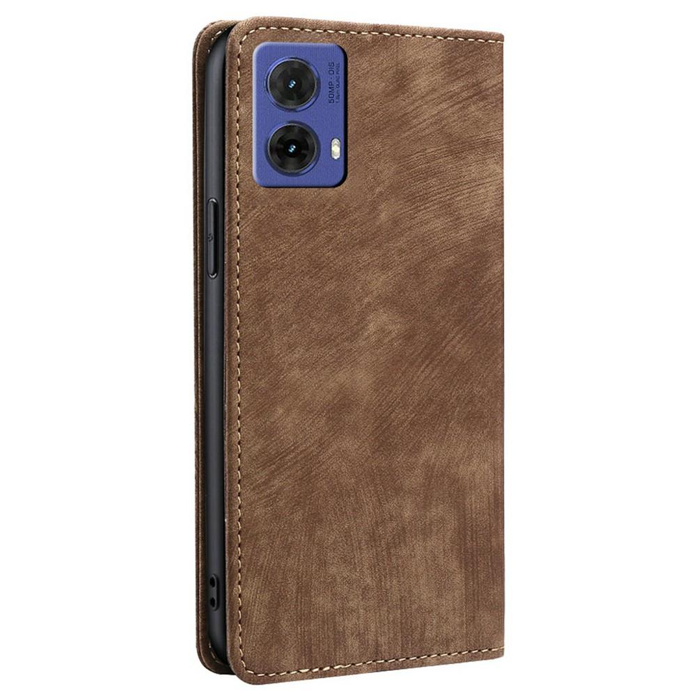 Для Motorola Moto G85 5G/S50 Neo 5G Чехол Кошелек с RFID-блокировкой Кожаный чехол для телефона