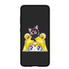 Чехол для телефона Samsung Galaxy S24 S23 iPhone 15 14 Xiaomi Redmi Note 13 12 11 8 10 9 Pro Max X XR OPPO A15 Huawei Sailor Anime Moon Girl Cute Cover