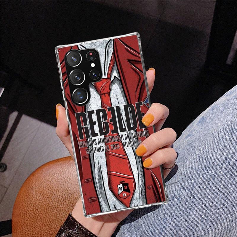 F-Fashion RBD R-Rebelde Чехол для телефона Phnoe для Samsung Galaxy S26 S25 Edge S23 S24 Ultra S22 Plus S21 S20 FE Уникальный чехол Мягкий Coque Gal
