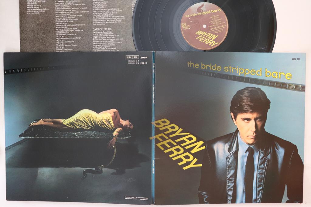 LP Record BRYAN FERRY - The Bride Stripped Bare 2302081 Polydor France Rock Used