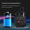 Портативная Bluetooth-колонка Aigo S56 12 дюймов на колесиках с микрофоном, штепсель CN (адаптер в комплекте)