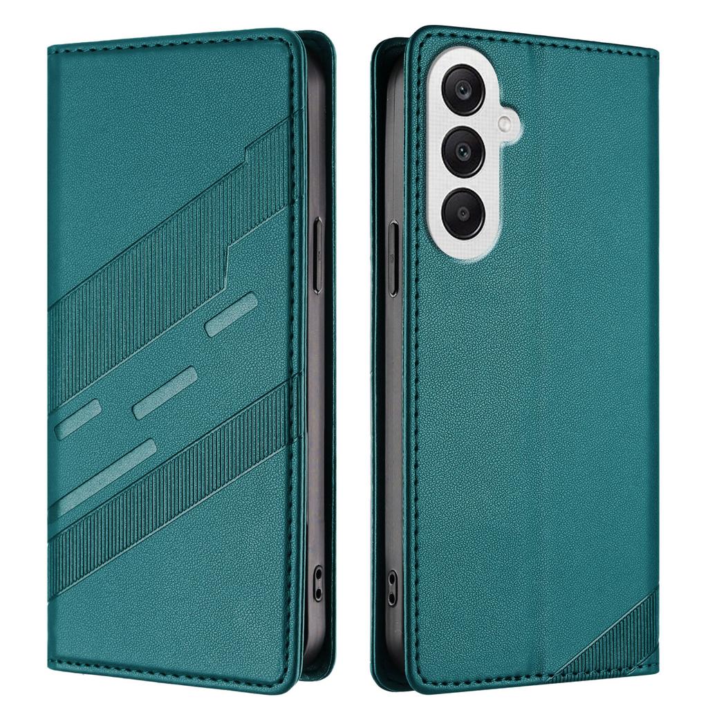 Для Samsung Galaxy A25 5G (Глобальный) (161,0 х 76,5 х 8,3 мм) Чехлы для телефонов Панк-стиль Тисненый Кошелек Подставка Кожаная обложка