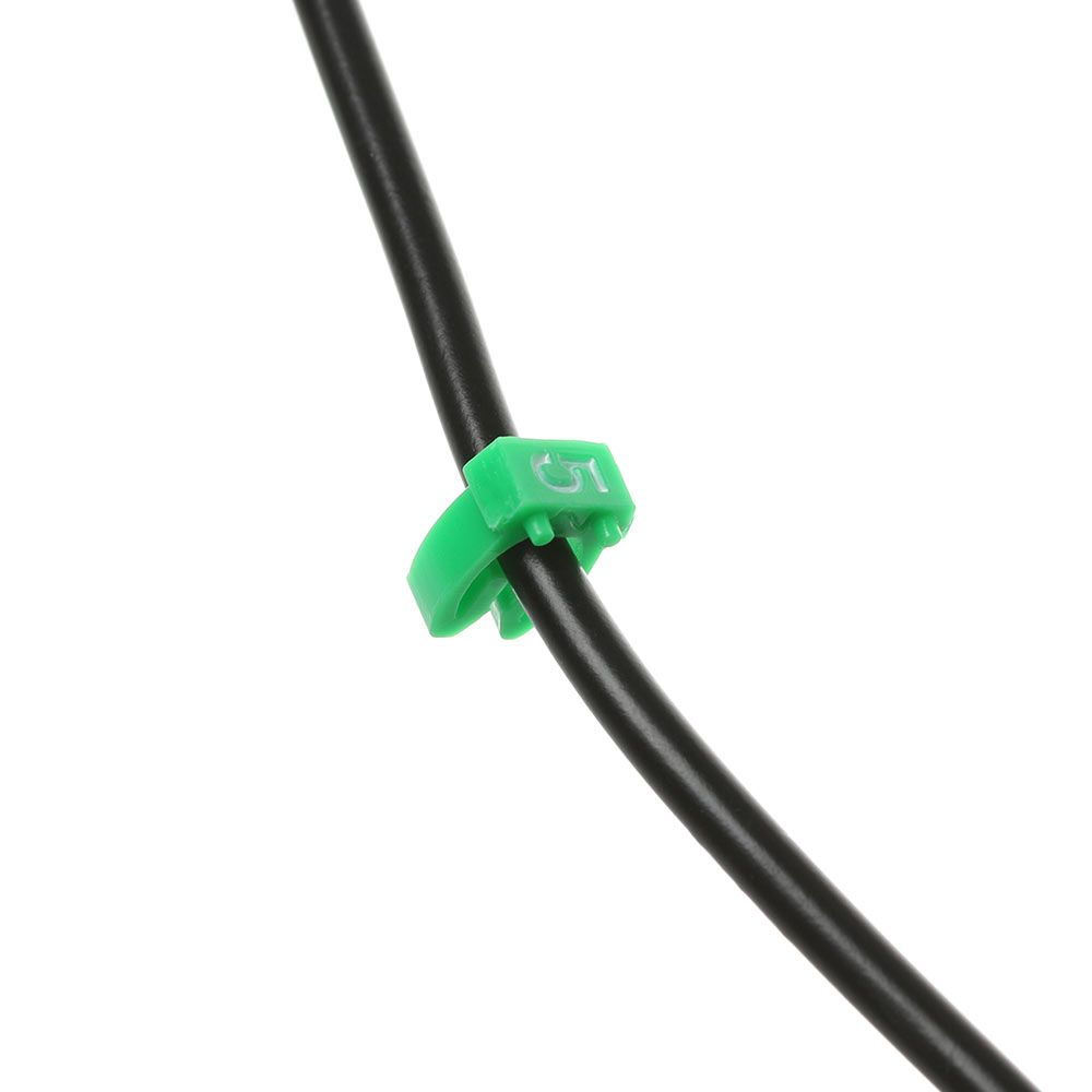 C-Type Network Marker Tool Waterproof Tag Box Cable Labels Fiber Organizers Identification Sign