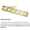 Aluminum Plate Bridge Repair Tool for Folk Xylophone and String Instrument Luthier