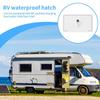 Rv Compartment Door Sealed Waterproof Rv Hatch Cover Deck Hardware For Business Users Home Users Professionals Inspection