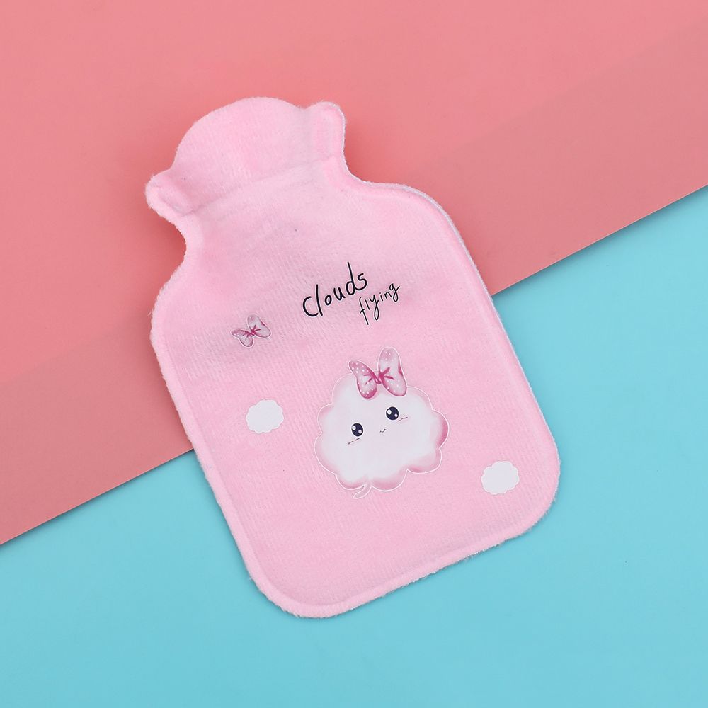 Winter Explosion-proof Cartoon Warming Products Plush Hot Water Bottles Water Injection