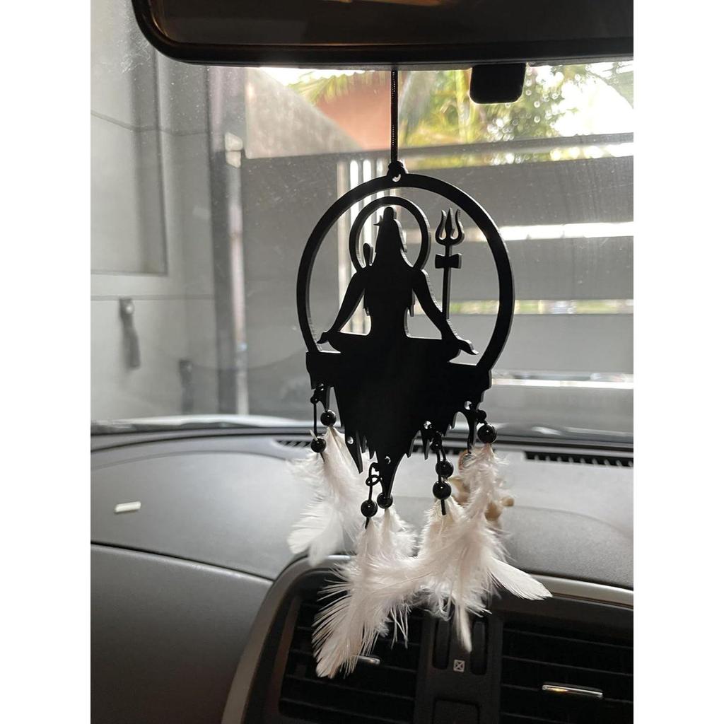 Акриловые Фантазийные Ловцы Снов для Подвесного Украшения в Автомобиль | Поднимите Декор Автомобиля, Дома, Офиса и Сада | Элегантность Божественного Бога | Декор Зеркала с Позитивной Энергетикой