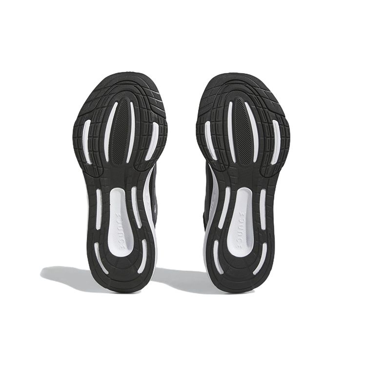 Adidas Ultrabounce Big Kid черно-белые детские кроссовки Core-Black Cloud-White HQ1302