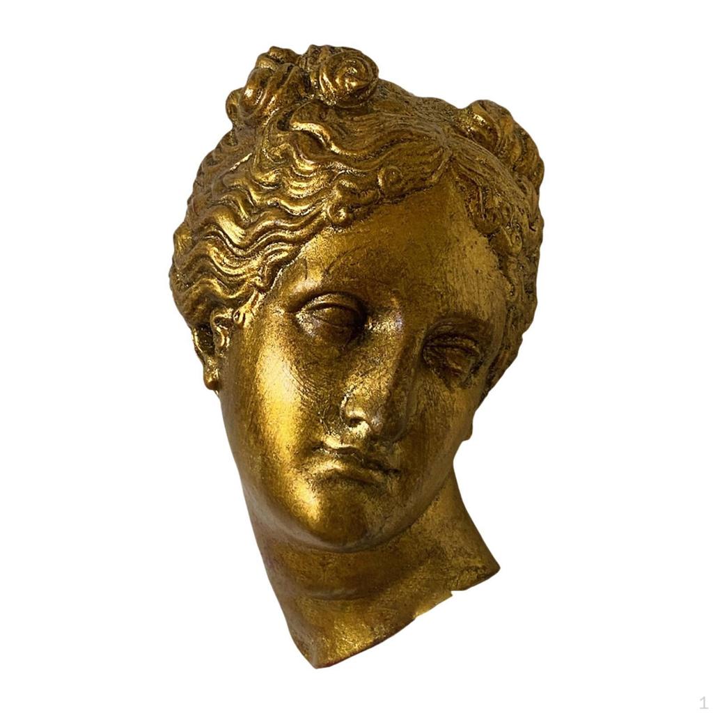 Декоративная настенная фигура-скульптура головы для гостиной и спальни