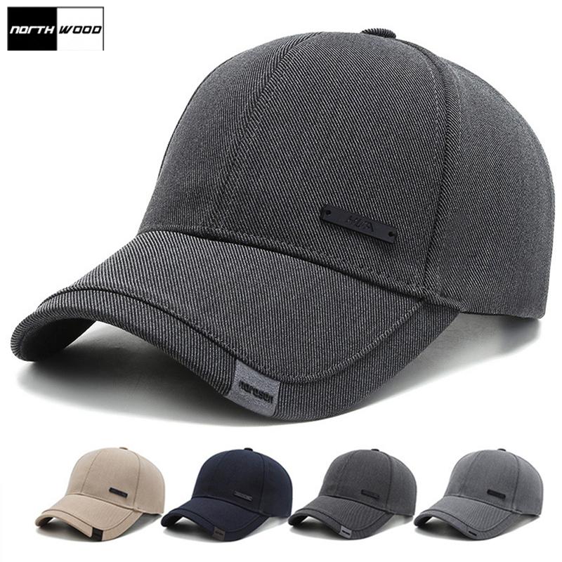 Northwood Solid Men Baseball Cap High Quality Baseball Hat Dad Hat Cotton Classic Snapback Hip Hop Sun Caps