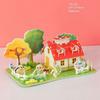 3D Модель дома Пазл Бумажная модель-пазл Новая развивающая игрушка Дети