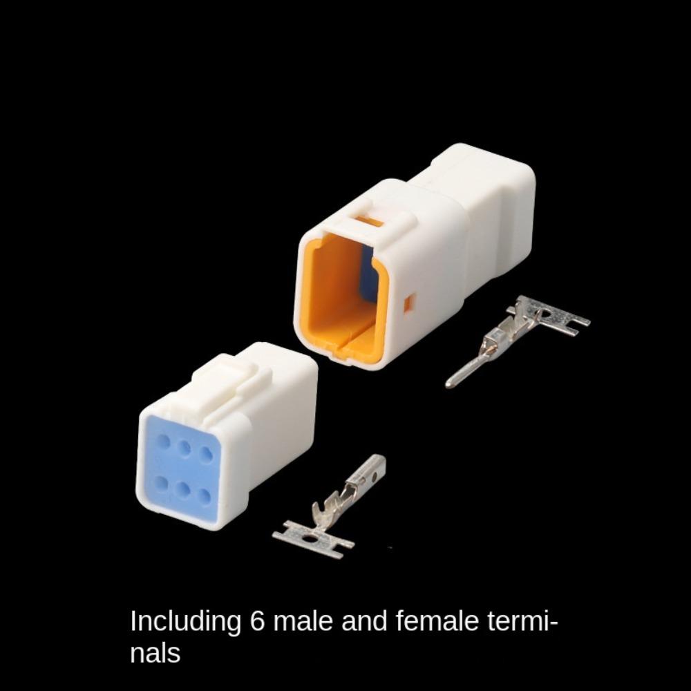 2 3 4 6 8-контактный автомобильный водонепроницаемый кабельный соединитель JWPF-VSLE-S Автомобильные разъемы