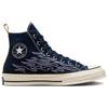 Converse Chuck Taylor All Star 1970-х Легкие плетеные эспадрильи хайтопы Унисекс Синие