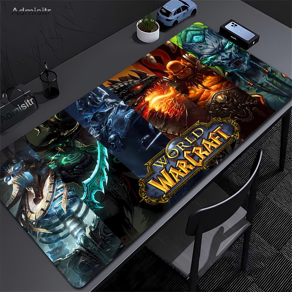 Игровой коврик для мыши World of Warcraft Игровой коврик для мыши ПК Компьютерные аксессуары Настольный коврик Xxl Игровые коврики Настольный коврик Офисные коврики для мыши