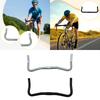 Руль для горного велосипеда, Велосипедный руль Велосипедный компонент BMX Алюминиевый сплав 42 см длиной Аксессуары Изогнутый руль Руль для даунхилла