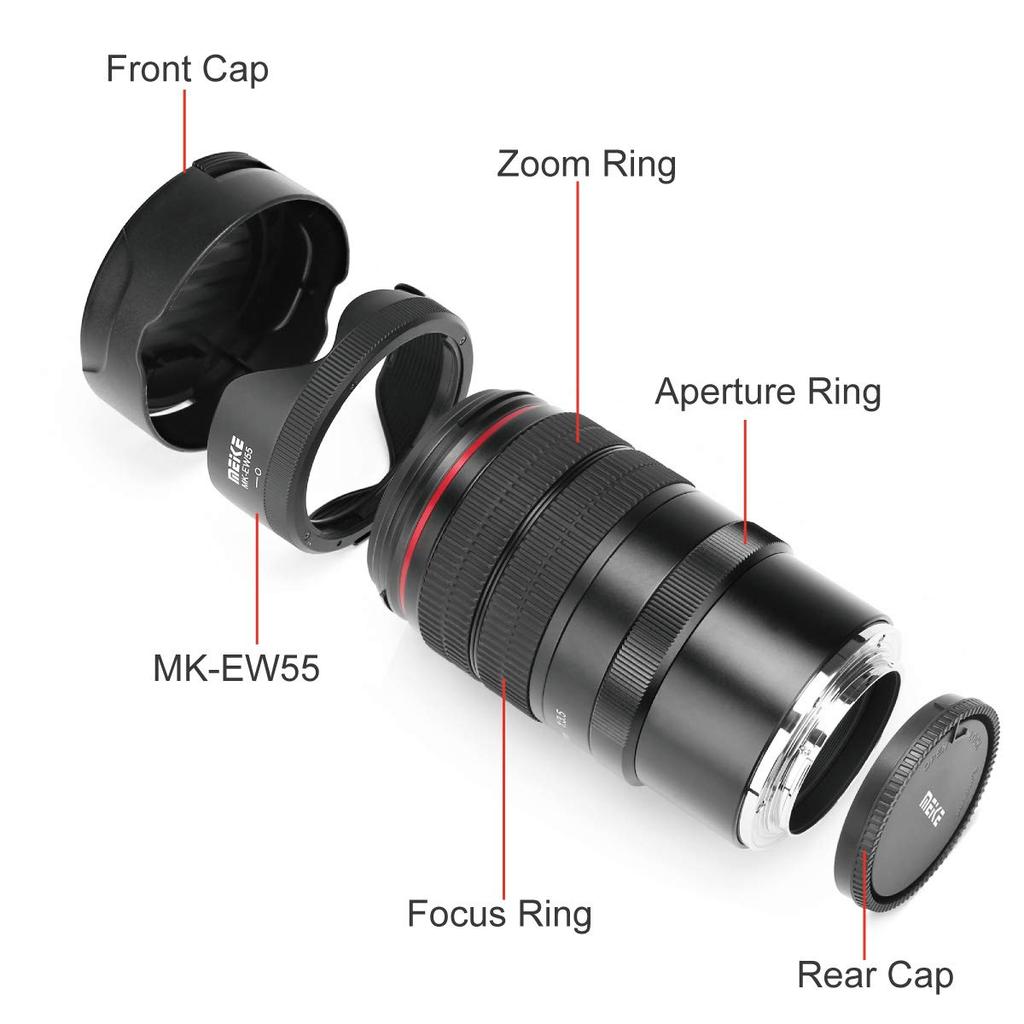 Meike MK611F35EFM Meike Fisheye Lens MF Mount for Canon 6-11mm/F3.5 EF-M