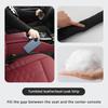 BYMF1 Car Seat Gap Filler Soft Padding Suede Leak Pads Plug Spacer For Citroen C4 C3 C5 C1 C2 C6 C4L DS3 DS4 Berlingo Picasso Jumper