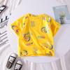 Boys' Short Sleeved Summer Clothes Baby's T-shirt Thin Design Boys' and Girls' Baby Tops for Summer