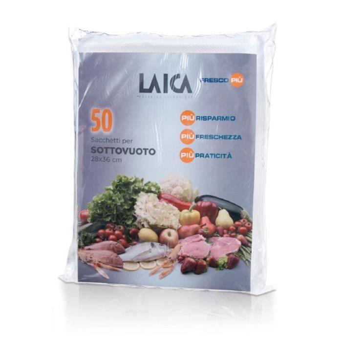 Pack de 50 Sachets pour Machine à Mettre Sous Vide Transparent