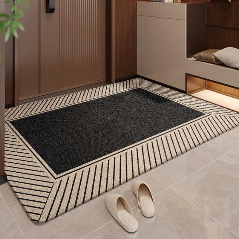Entrance Door Mat Home Entrance Non Slip Foot Mat Entrance Foyer Dirt Resistant and Dust Removal Carpet