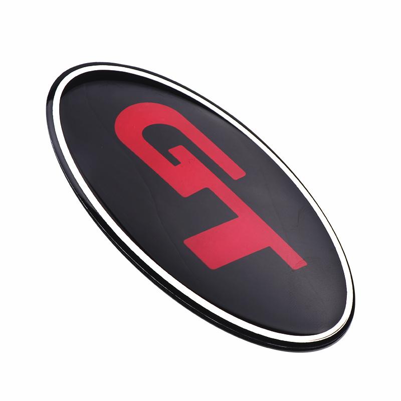 AXADSN1 ABS Car Steering Wheel Logo Emblem Sticker Decals For KIA GT Sportage Ceed Sorento Cerato Optima Picanto Rio Soul k5 Stonic K4