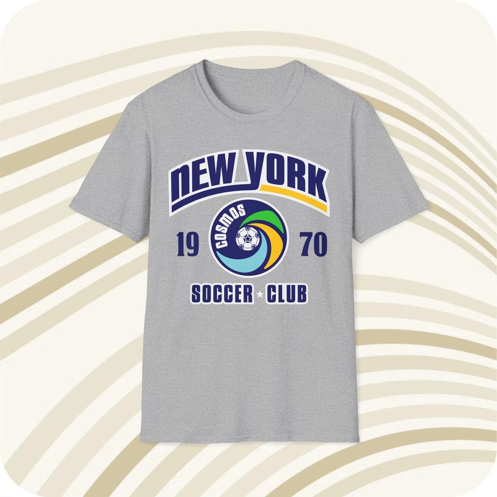 Классическая футболка New York Cosmos 1970 NASL
