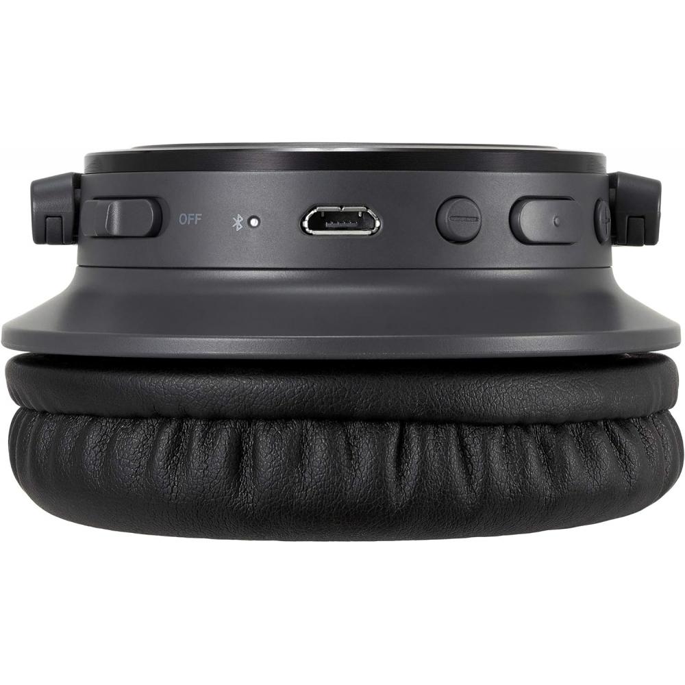 Наушники Audio Technica Ath Sr30bt Bk Беспроводные наушники BlueTooth с микрофоном До 70 часов воспроизведения Черный Ath Sr30bt Bk Черный