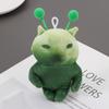 10cm Ugly Cute Plushie Keychain Poseable Bag Charm Red Scarf Alien Kitten Toy  Anime Fans Gifts