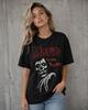 Misfits Punkstyle Tshirt Vintage Streetstyle Skull Print Unisexs Tshirt New Fashionable Roundneck Shortsleeve