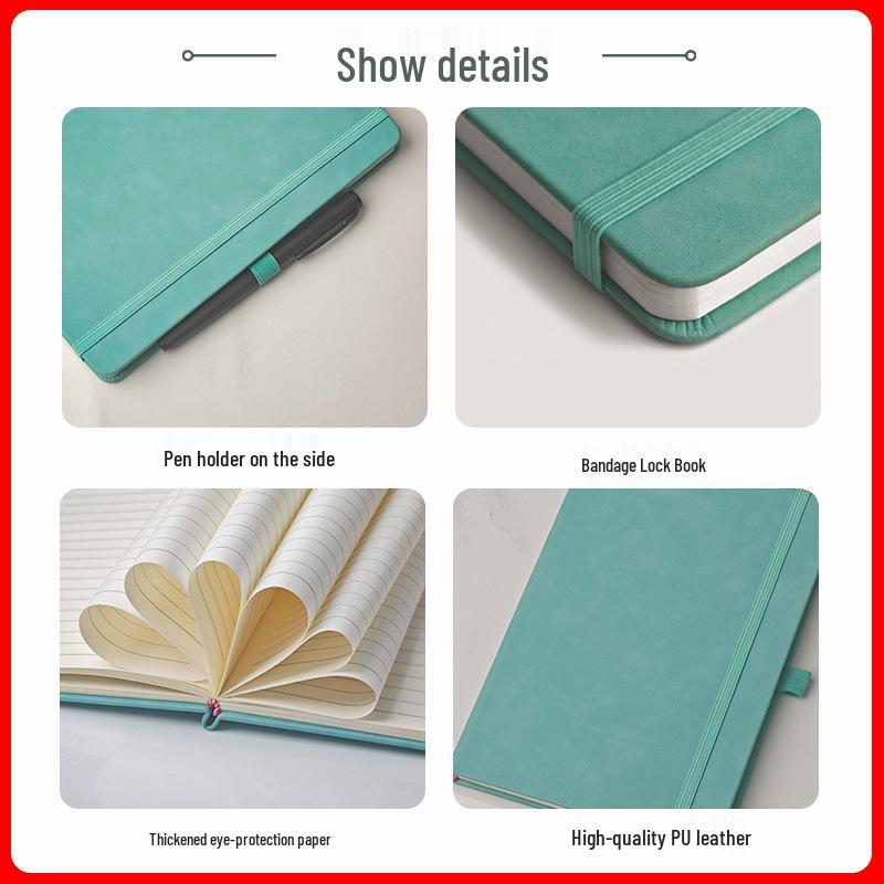 A5 Custom Logo Thickened Office Binder Notebook Diary