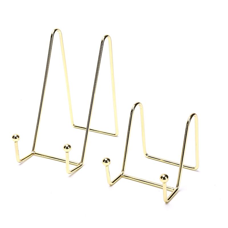 Plate Display Stand Picture Easel Metal Plate Stands Holder Display