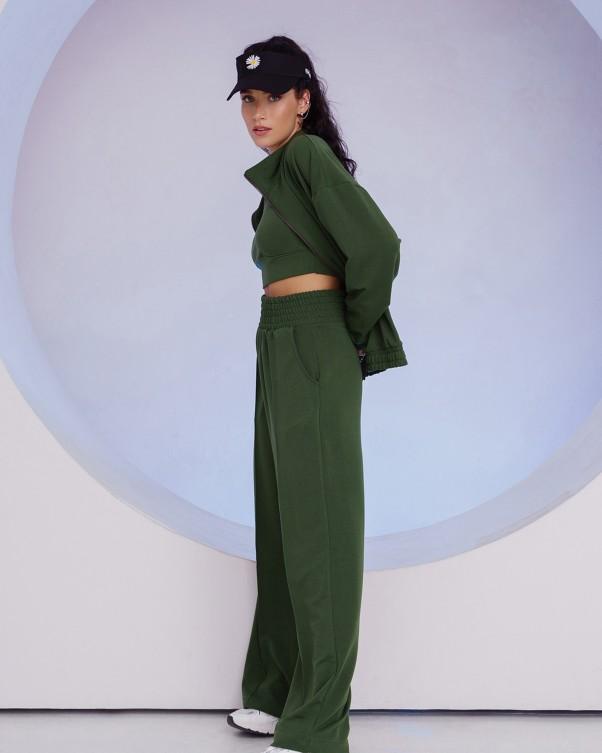 Костюм тройка с широкими брюками ISSA Plus