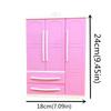 Doll House Furniture Bed Table Chair For 11.8inch 30cm Doll Plastics Cleaning Tools Accessories Mini Furniture Model Gifts Toys