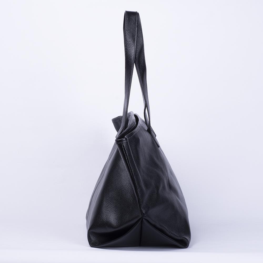 Мягкая женская сумка из натуральной кожи, вместительная женская сумка через плечо для поездок на работу