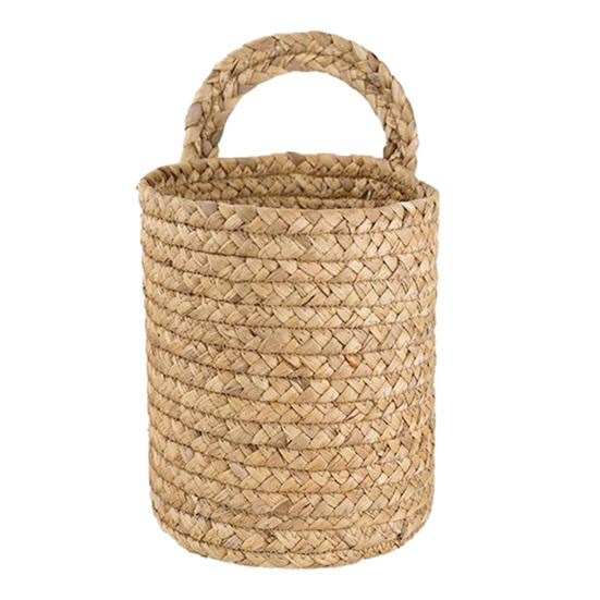 Тканая корзина для хранения из морских водорослей, подвесной цветочный горшок для растений для садового патио