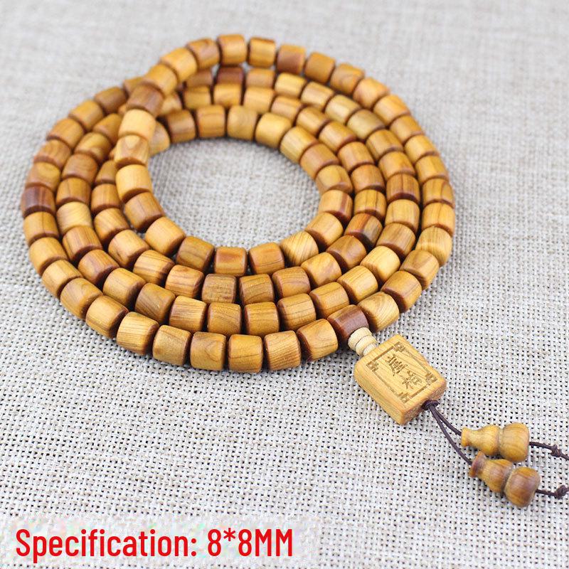 «Браслет Taihang Aged Scars 108 Bead Thuja, парные украшения унисекс»