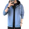 New Coat Men Ins Spring and Autumn Easy To Take Sports Leisure Brand Hooded Loose Zipper Cardigan Hoodie