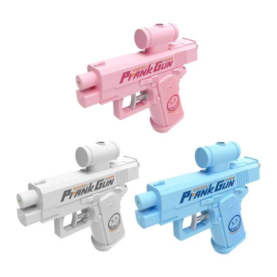 Игрушка-пранк Водный пистолет Двусторонний разбрызгиватель воды Многоразовый Спрей-пранк Вперед Назад Игрушка для игр с водой на открытом воздухе для офиса школы