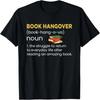 Футболка с похмельем от книги Футболка с графикой и книжной цитатой Футболка для чтения
