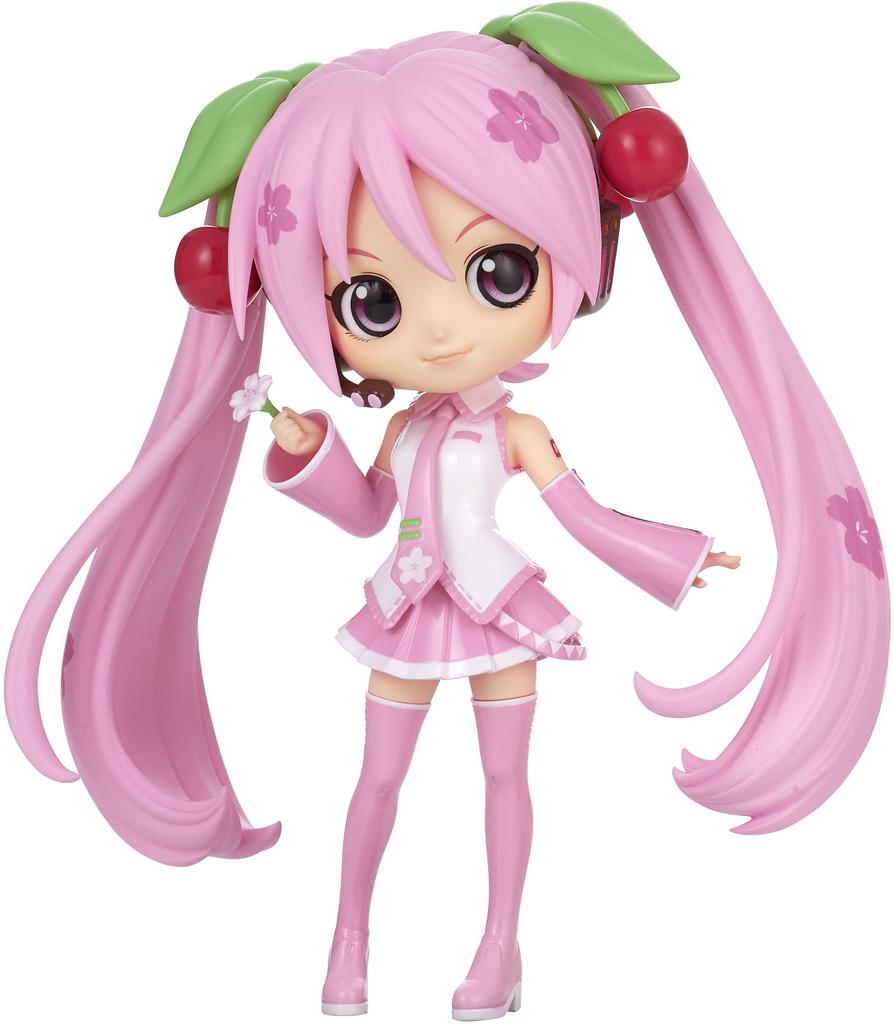 BanPresto Q posket Sakura Miku Version A Statue - -