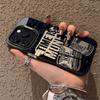 Американский английский Подходит для iPhone15 Чехол с покрытием 14Plus Цвет Серебристый 13/12PROMAX Модный бренд 11PRO