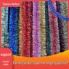 Shiny Tinsel Garland Streamer Ribbon for Birthday, Christmas, Wedding, and Party Decorations.